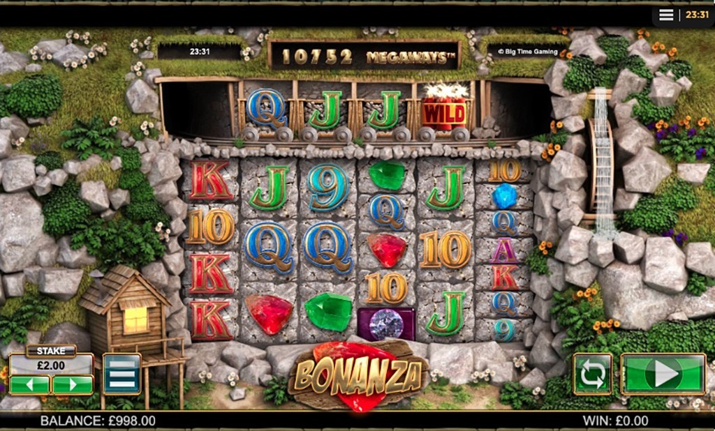 Bonanza-Slot-start-screen