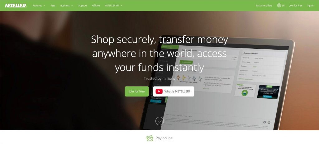 Neteller - Payment Method