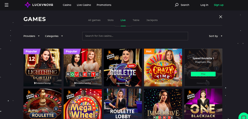 Luckynova Casino