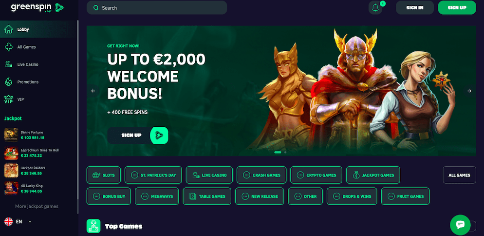 greenspin.bet-casino-home