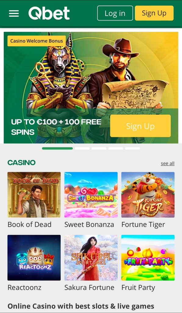 Qbet-Mobile-Casino-Home