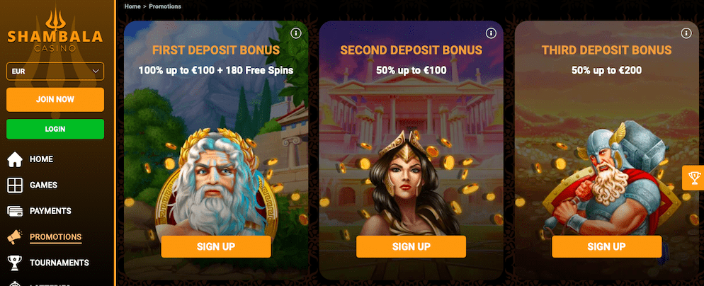 Shambala-Casino-Promotions