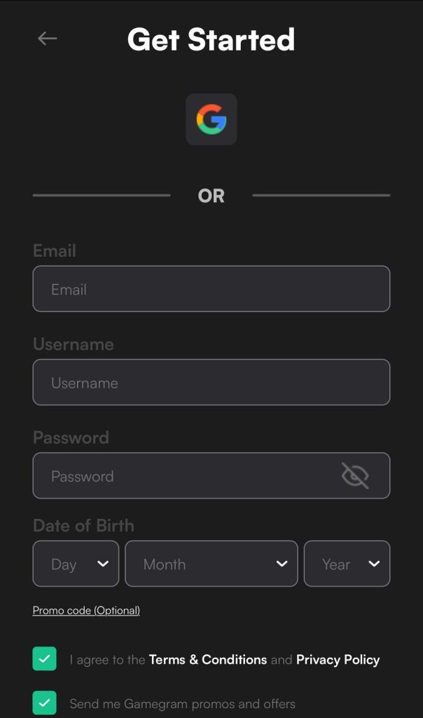 Gamegram-Mobile-Register