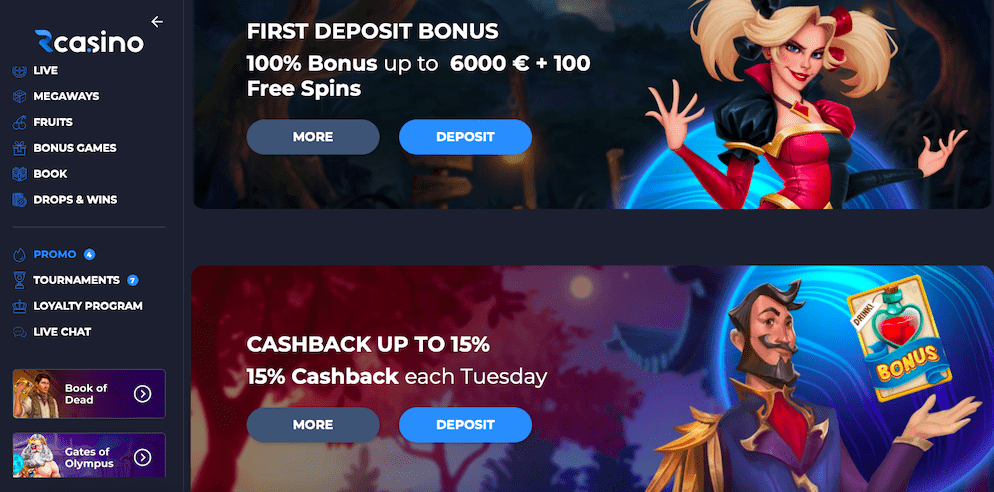 Rcasino-Promotions