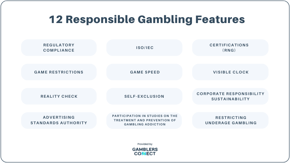 Responsible Gambling Features - Slot Providers