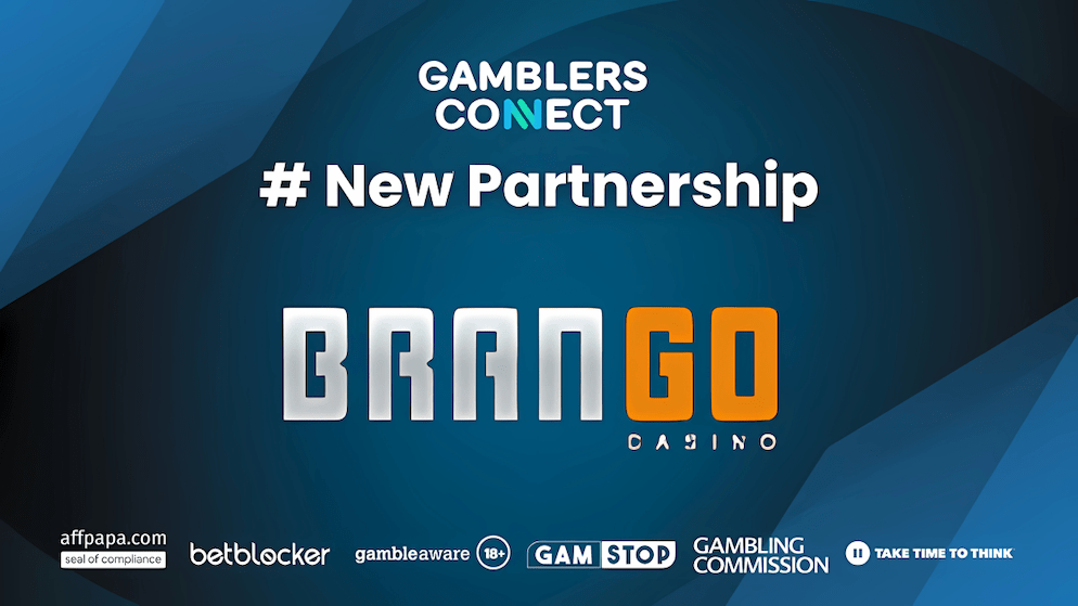 Brango Casino (featured) & Gamblers Connect Enter A Partnership