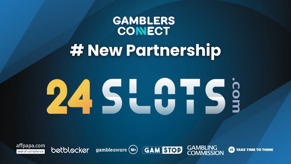 24Slots Casino (featured) & Gamblers Connect Enter A Partnership