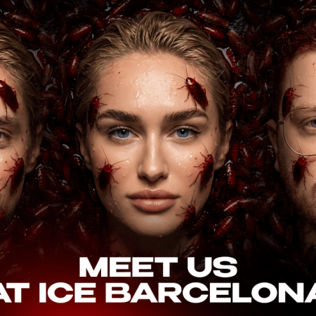 Endorphina Reveals Cockroach Themed Stand for ICE Barcelona 2026