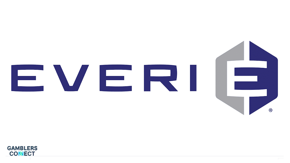 A smartphone screen displaying the Everi Vi app interface, featuring Class II games like Cash Machine and Wicked Wheel Panda.