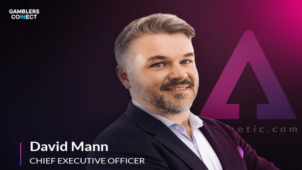 The corporate logo of Playnetic, the immersive B2B iGaming content provider expanding into markets like Ontario and Greece.