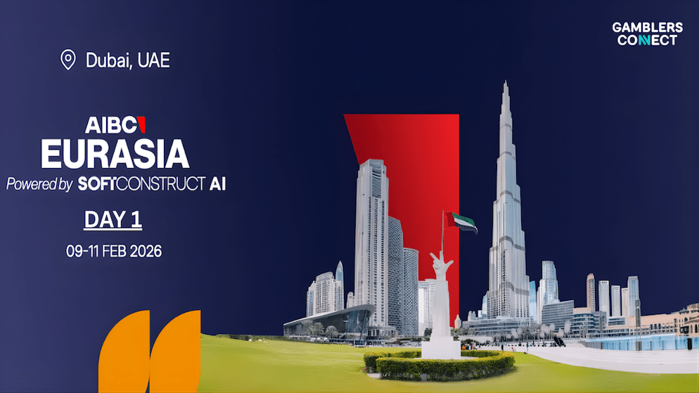 Highlight of key speakers at SiGMA Eurasia 2026, including Dr. Marwan Alzarouni and industry leaders from Odys, 1x, and Polygon Labs.