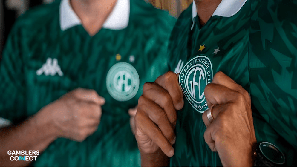 Infographic representing the 24% increase in betting brand sponsorships within Brazilian football for the 2025-2026 season.