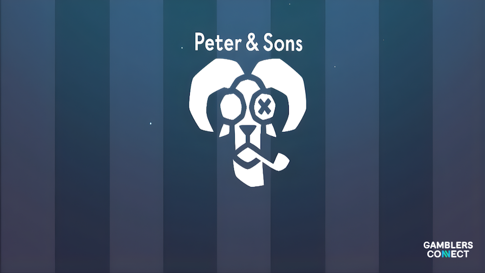 A professional graphic showing the Peter & Sons ram logo and the Gamblers Connect logo in the bottom right corner.